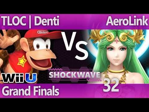 SW 32 Wii U - TLOC | Denti (Diddy) vs AeroLink (Palutena) - Grand Finals