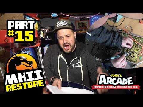 MKII RESTORE PART 15 - Hantarex Polo Repair and film capacitor replacement - Mortal Kombat II Arcade