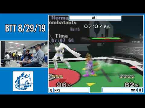 BTT 8/29/19: WR1, Mink (Marth) vs MKS (Fox)