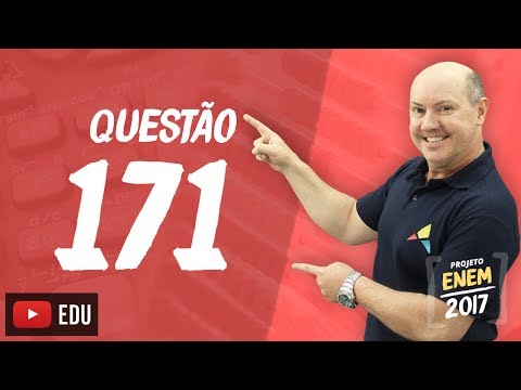Enem 2016 - Matemática | Questão 171 (Caderno Rosa)