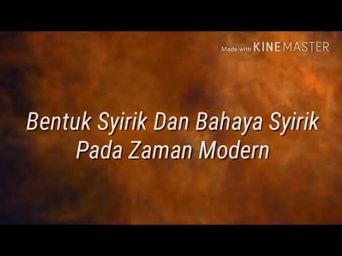 Syirik Pada Zaman Modern