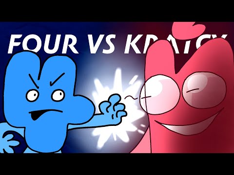 FOUR vs KRATCY (BFDI animation)