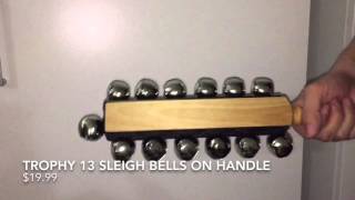 Video thumbnail for LP CP373 12 Bell Sleigh Bells - Trophy 13 Sleigh Bells on Handle - Trophy 25 Sleigh Bells on Handle by Finding Chase