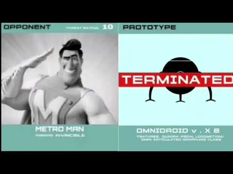 Metro man Terminates Omnidroid Thing for Edits
