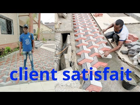 FABRICATION ET POSE DE PAVE 3D SIS A DOUALA BONAMOUSSADI