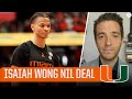 Miami G Isaiah Wong will enter transfer portal if NIL deal isn't increased | CBS Sports HQ