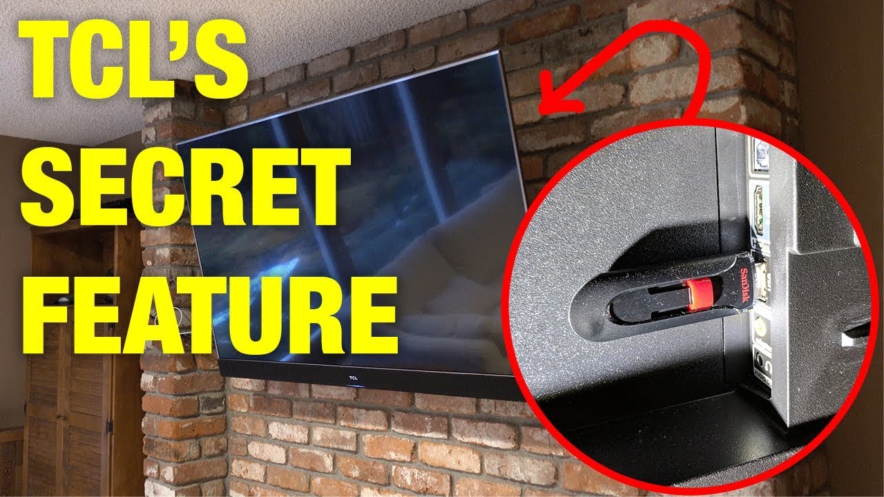 TCL SECRET FEATURE - 90min LIVE TV PAUSE - TCL 55C803 & 55C807