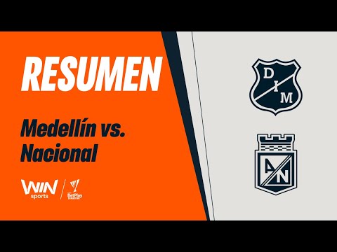 Medellín vs. Nacional (summary) | BetPlay Dimayor League 2025-2 | Quadrangulars - Matchday 2