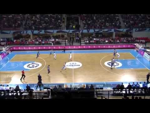 ABA Liga 2014/15, Round 02 match: MZT Skopje Aerodrom - Zadar
