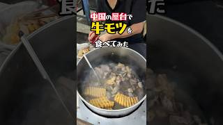 【激安!牛モツ煮込み】中国の路上屋台で赤羽おでん的なものを食べてみました! #中国屋台 #東莞 #streetfood