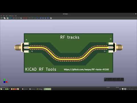 RF tools for KiCAD