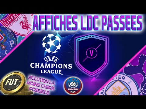 DCE AFFICHES LDC PASSEES DU 15 AVRIL - SOLUTION SBC LA MOINS CHERE POSSIBLE - PACK OPENING - FUT 20