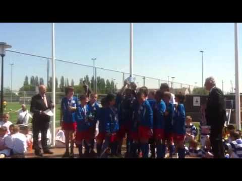 De zwervers D4 bekerkampioen 26-5-2012