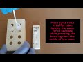 Clarity Diagnostics COVID-19 Rapid Antigen Test Cassette Tutorial