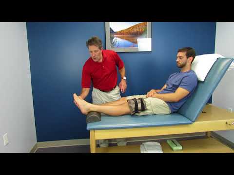 How to optimize knee extension with theraband