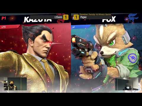 Throwdown Thursday 144 - Winners Quarters - LTSaim (Min Min/Kazuya) vs Paper (Fox)