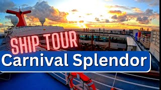Take a Peek Inside the Carnival Splendor- Balcony Cabin and Ship Tour.