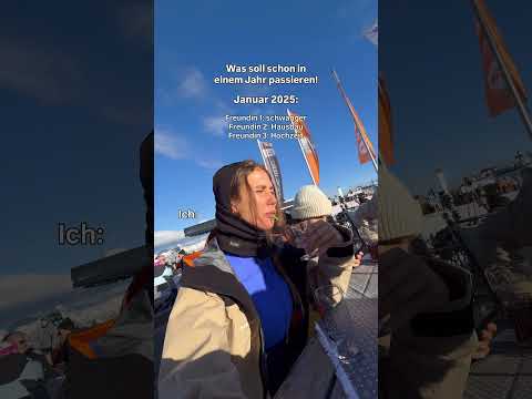 Nicht geplant aber passiert 🫣 #verlobt #shorts #ski