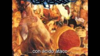 Carcass - Swarming vulgar mass of incted virulency (Subtitulado en español)