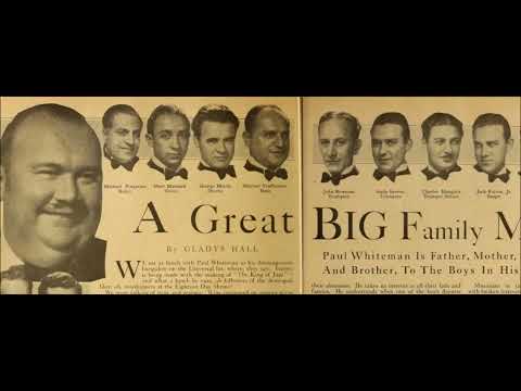 "Happy Feet" restored sound The King of Jazz (1930) Bing Crosby & Gutchrlein Paul Whiteman Orchestra