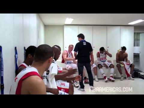 LSB2012 - En los vestuarios con: Uniceub/BRB (BRA)