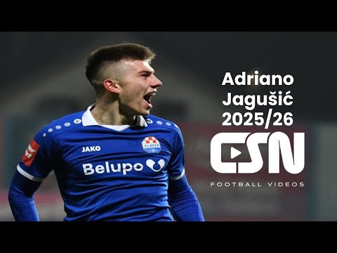 Adriano Jagušić (NK Slaven Belupo) - Goals, Skills & Assists 2025/26 | HD