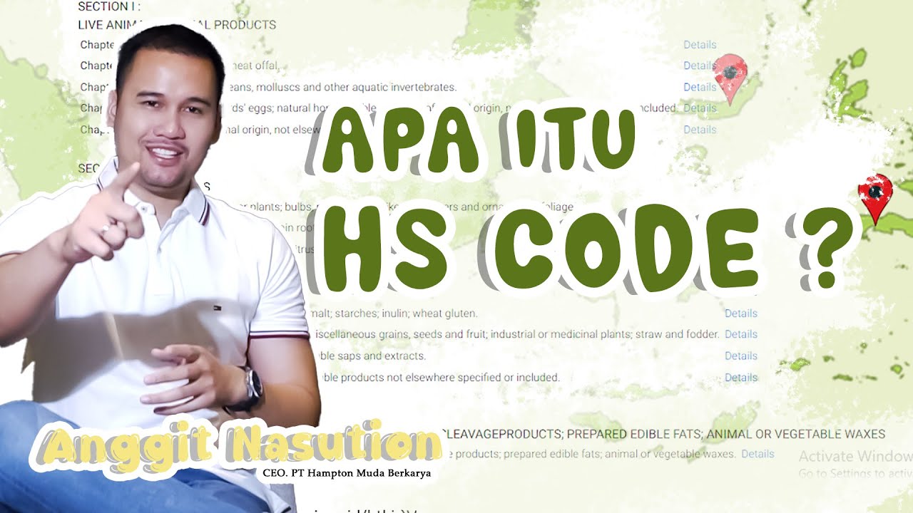 APA ITU HS CODE? Penjelasan lengkap HS CODE!! Fungsi, Struktur, Cara Mencari HS CODE Ekspor Impor