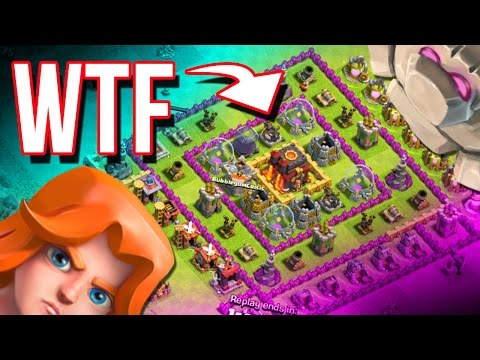 WORST BASE EVER   "RUSHED GET CRUSHED"   CLASH OF CLANS