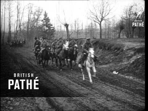 Russian Army Cossack Unit Near Prezemysl (1915)