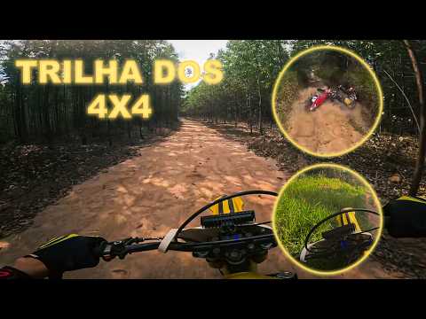 ENTRANDO NA TRILHA DOS 4x4 NOS EUCALIPTOS - Artur Nogueira - SP