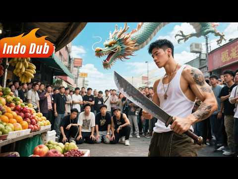 Pemuda miskin jual buah di jalanan dihina preman, satu jurus bikin mereka berlutut minta ampun!