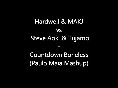 Hardwell & Steve Aoki - Countdown Boneless (Paulo Maia Mashup)