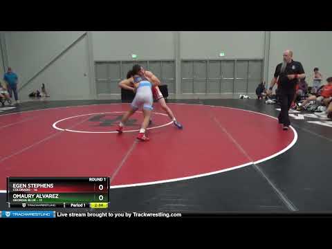 195 Lbs Round 1 (8 Team) - Egen Stephens, Colorado Vs Omaury Alvarez, Georgia Blue 6940