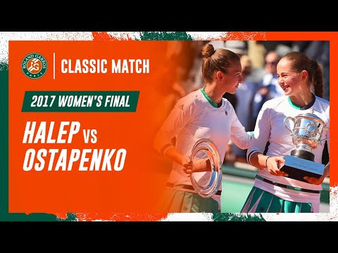 Halep vs Ostapenko 2017 Women's final | Roland-Garros Classic Match