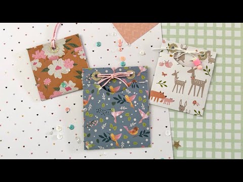 🌟 Use Your Paper Stash or 6x6 Paper 🌟 Library Pocket Style - Any Size/Easy Paper Fold