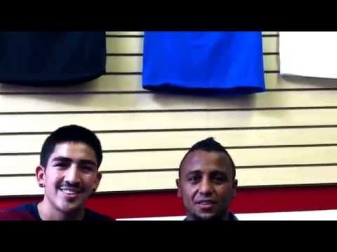 The Champ Leo Santa Cruz & Oscar Negrete talk about their upcoming fights.