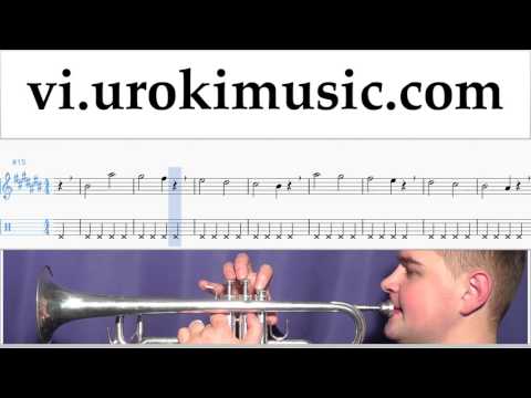 Tự Học Kèn Trumpet David Guetta, Justin Bieber - 2U Hướng Dẫn  Bài Hát Phần 1 Bài tập um-i687