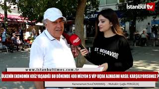 ÜLKENİN EKONOMİK KRİZ YAŞADIĞI BU DÖNEMDE 400 MİLYON $ VİP UÇAK ALMASI