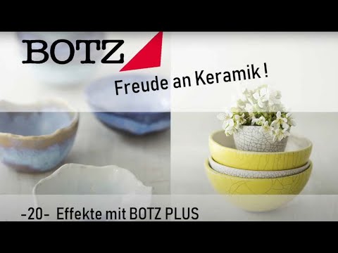 ✨BOTZ PLUS ADITIV EFECTE | Glazură și tehnici avansate 🎨 #glazuraceramica