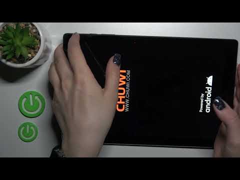 How to Switch On CHUWI HiPad X - Power On