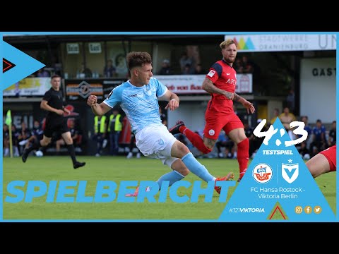 Spielbericht: FC Hansa Rostock - Viktoria Berlin - 7. Juli - Testspiel