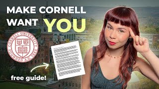How to Write the Cornell Community Supplemental Essay for 2025-2026 (+ Free Downloadable Guide!)
