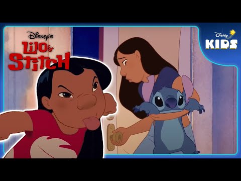 Lilo Saves Stitch | Lilo and Stitch | Disney Kids