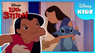 Lilo Saves Stitch | Lilo and Stitch | Disney Kids