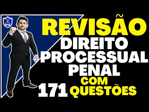 SUPER REVISÃO DE DIREITO PROCESSUAL PENAL COM 171 QUESTÕES ESTRATÉGICAS E ESQUEMATIZADAS