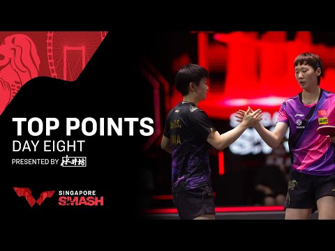 Top Points from Day 8 presented by Shuijingfang | Singapore Smash 2023