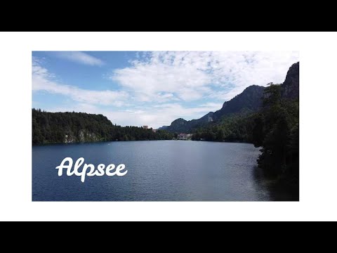 Alpsee || Drohnen Rundblick/ drone view || Schloss Neuschwanstein/ Hohenschwangau