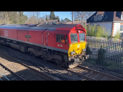 Class 66 | 66100 'Armistice 100 1918-2018' | DB Cargo UK