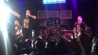 "At Least I'm Known For Something" "The Goodbye Song" - New Found Glory LIVE at Troubadour 4/30/2017