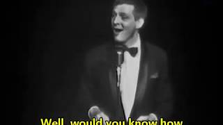 Frank Sinatra  - Sway - Sings while drunk - lyrics on Screen - Amazing performance by Markus Haider!